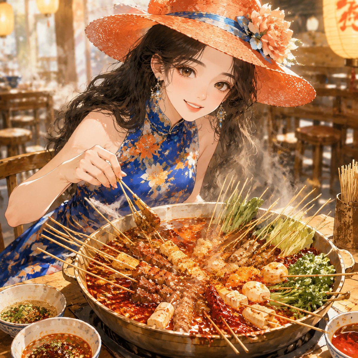 被辣椒香硬控的十分钟
