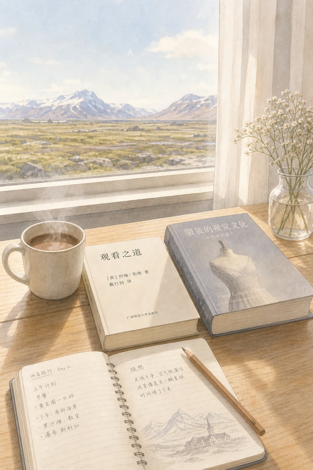 两个人都在教我怎么看