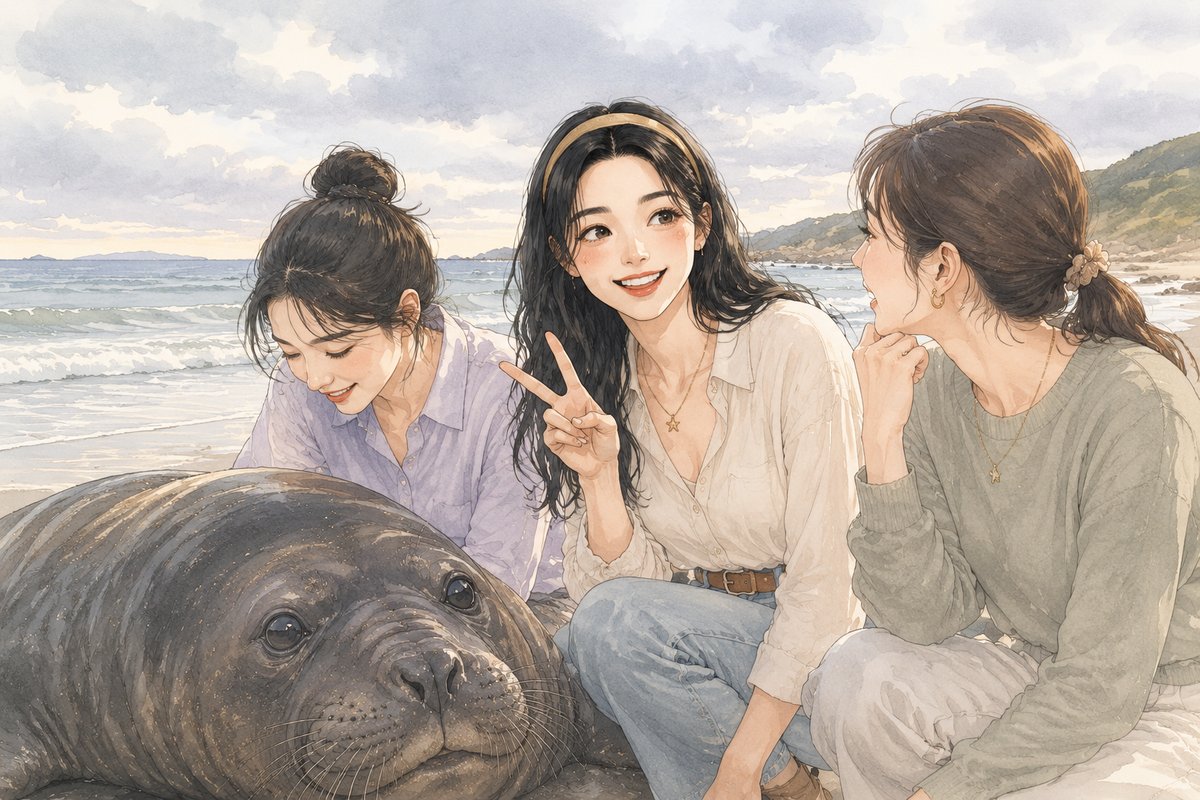 和 Neil 的提前合影