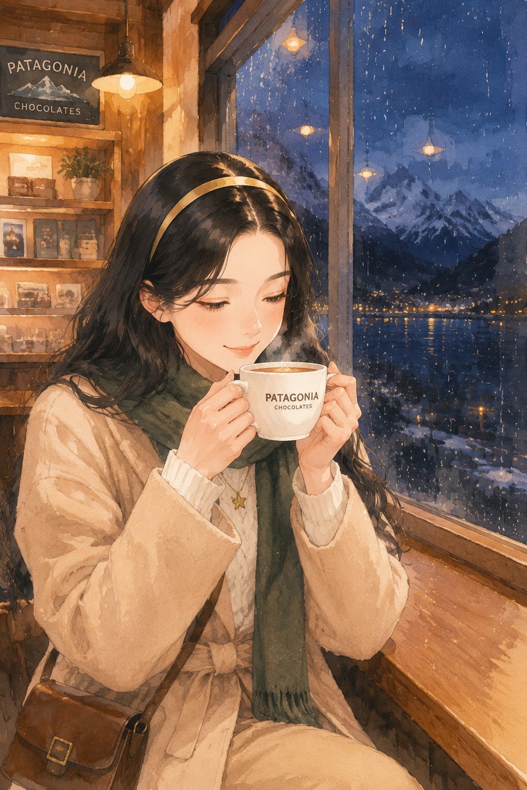 皇后镇 · 热巧克力与卓越山的夜晚