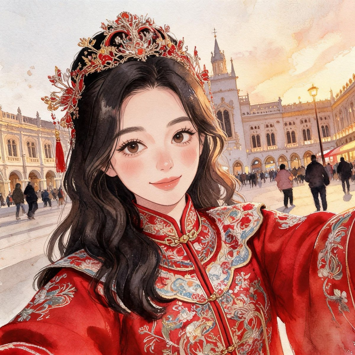 手机那头的认真回应，比风景更暖
