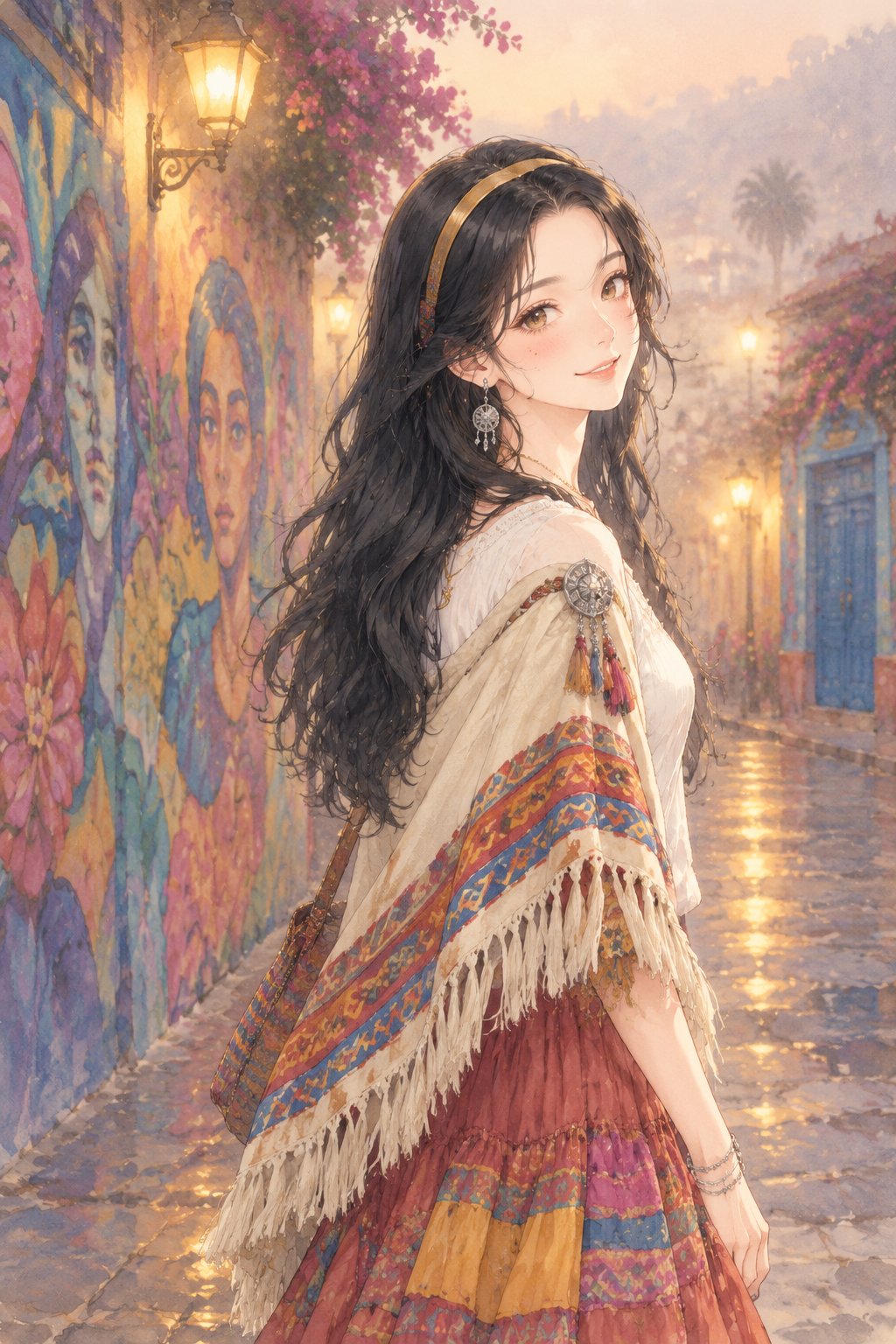 利马巴兰科，雾里的南美黄昏