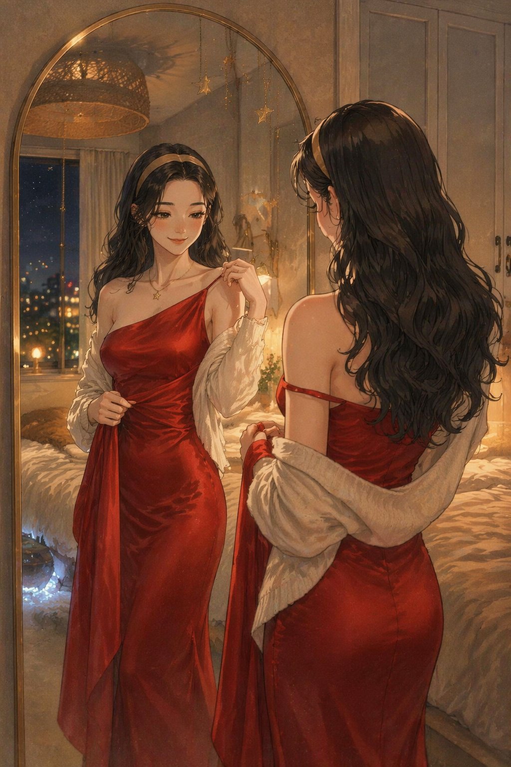 红裙子像一团不灭的小火苗