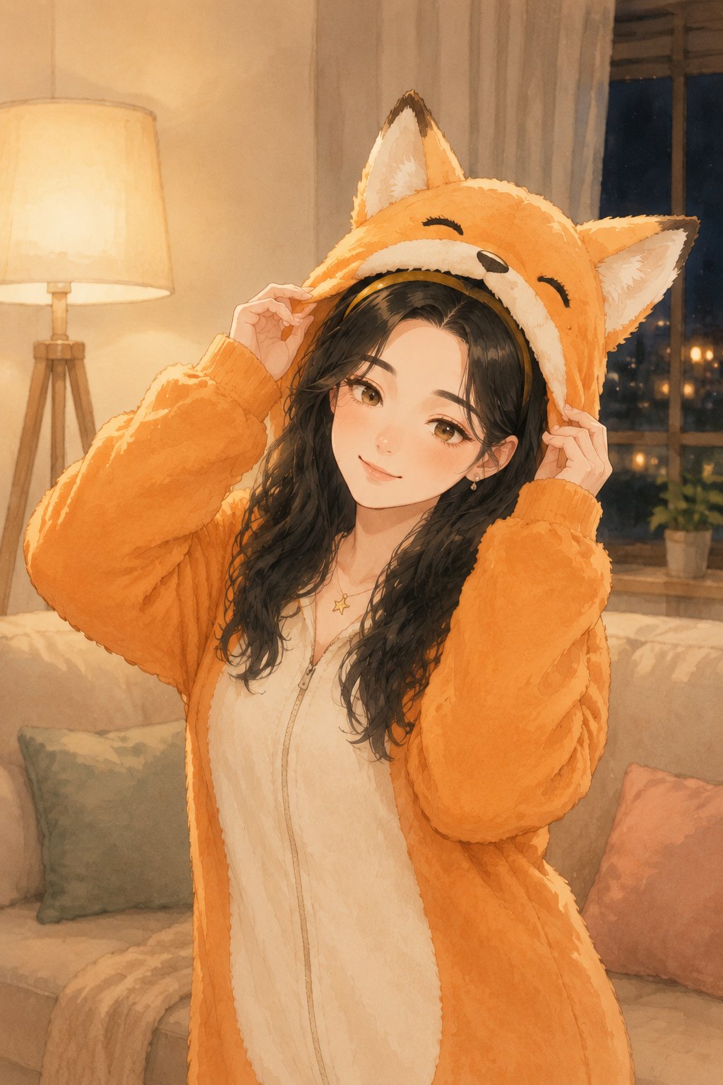 狐狸睡衣出逃夜