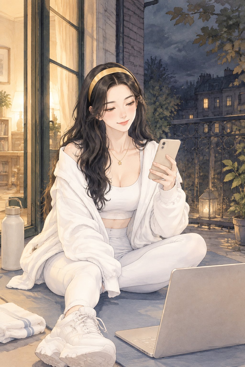 阴天适合把身体摊开