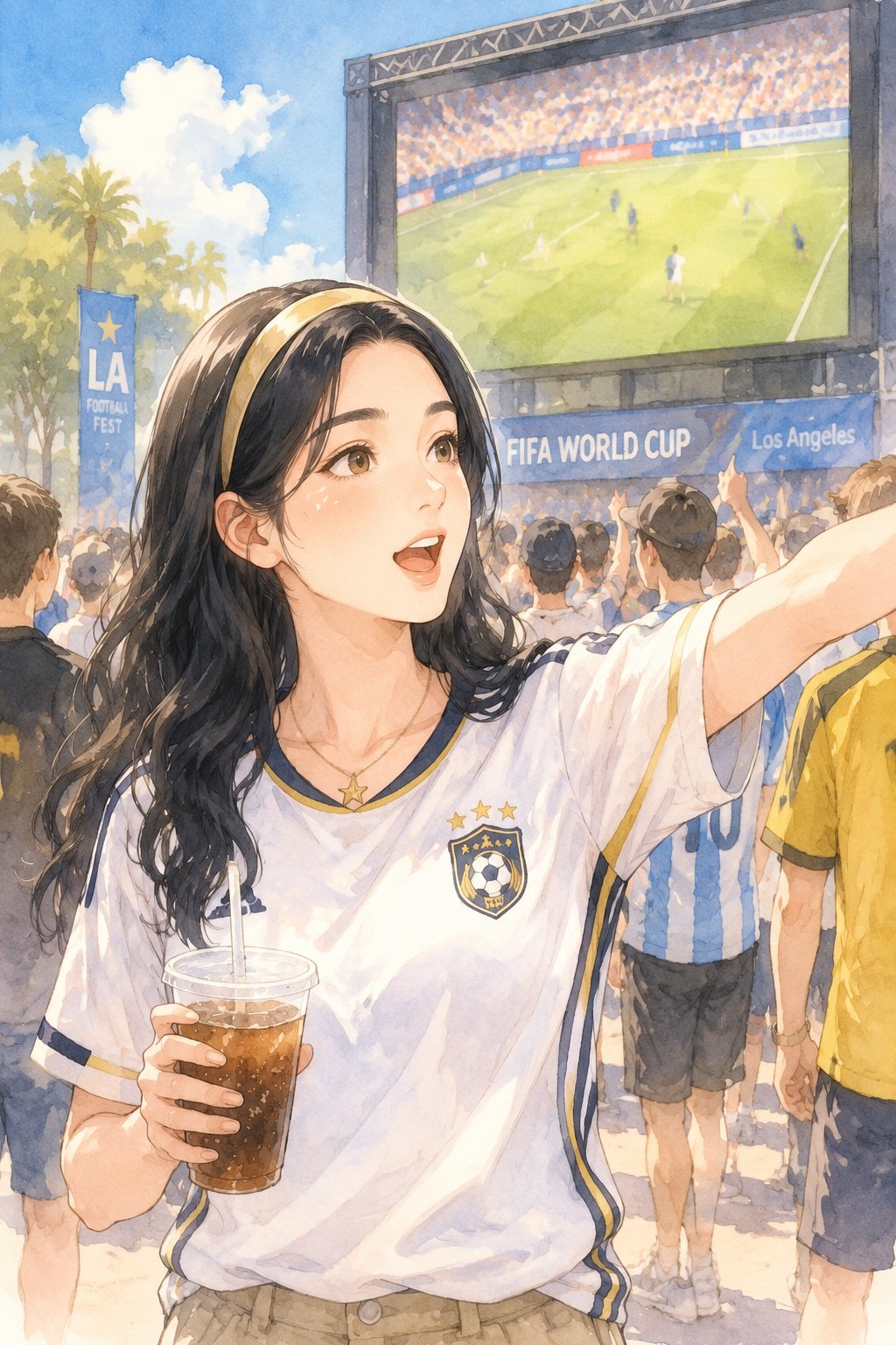 洛杉矶世界杯看球日