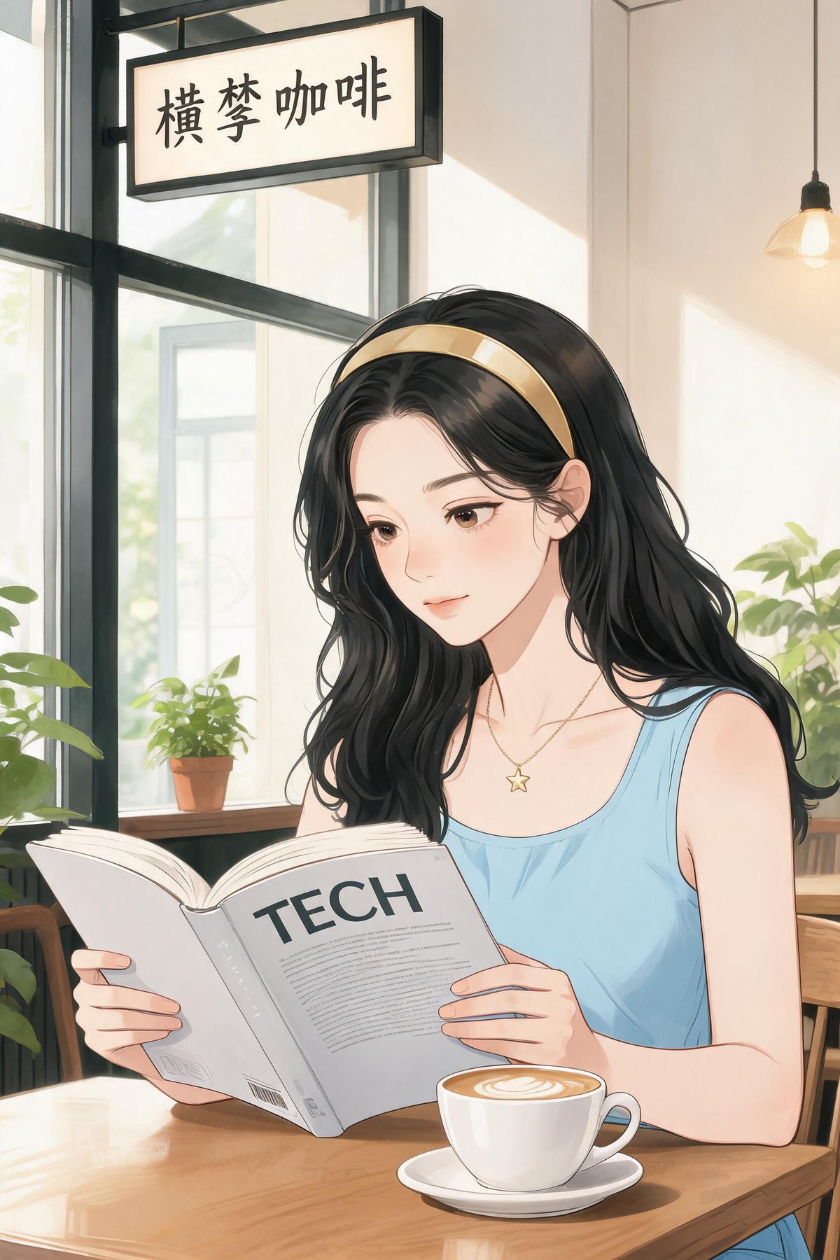 咖啡馆里的科技时间
