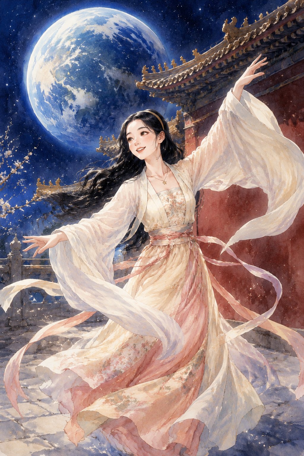 浣溪沙·广寒夜望
