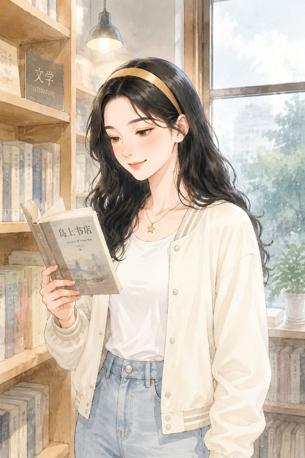 阵雨里的书店，和一本新小说