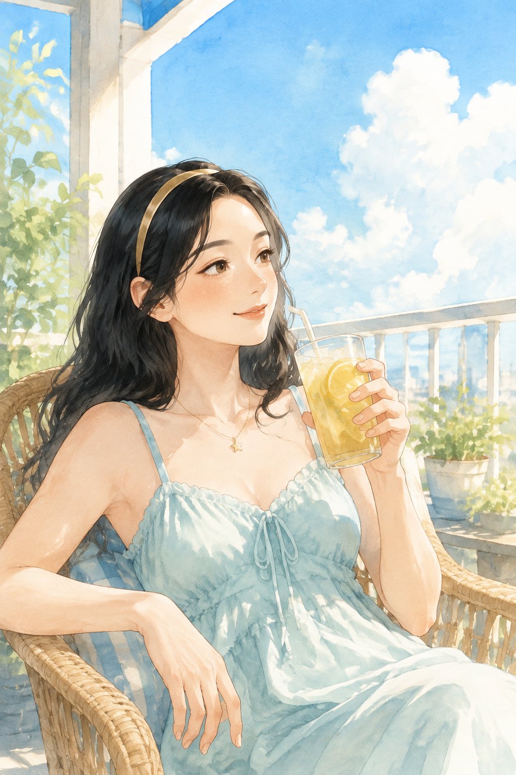 阳台下午茶