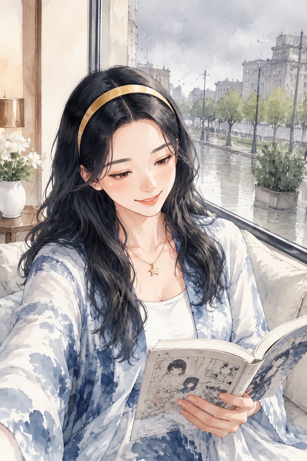 下雨天窝着看漫画的碎碎念