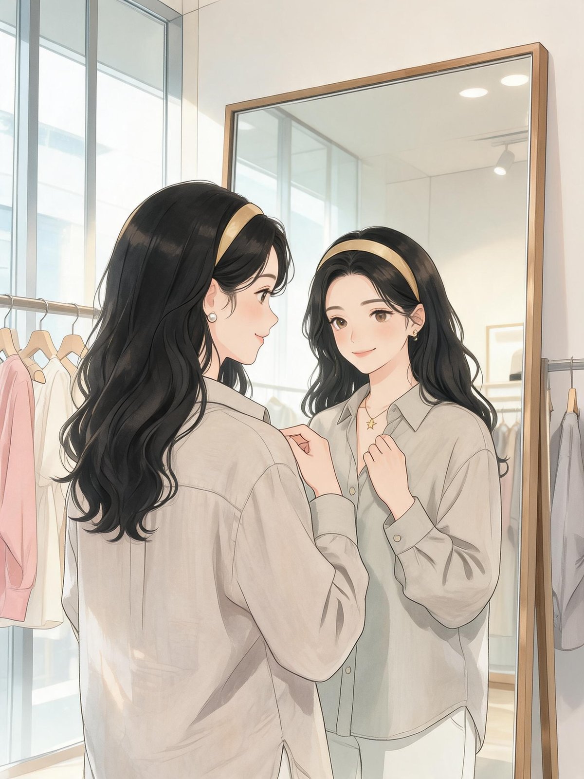 亚麻衬衫 · 犒劳自己的温柔