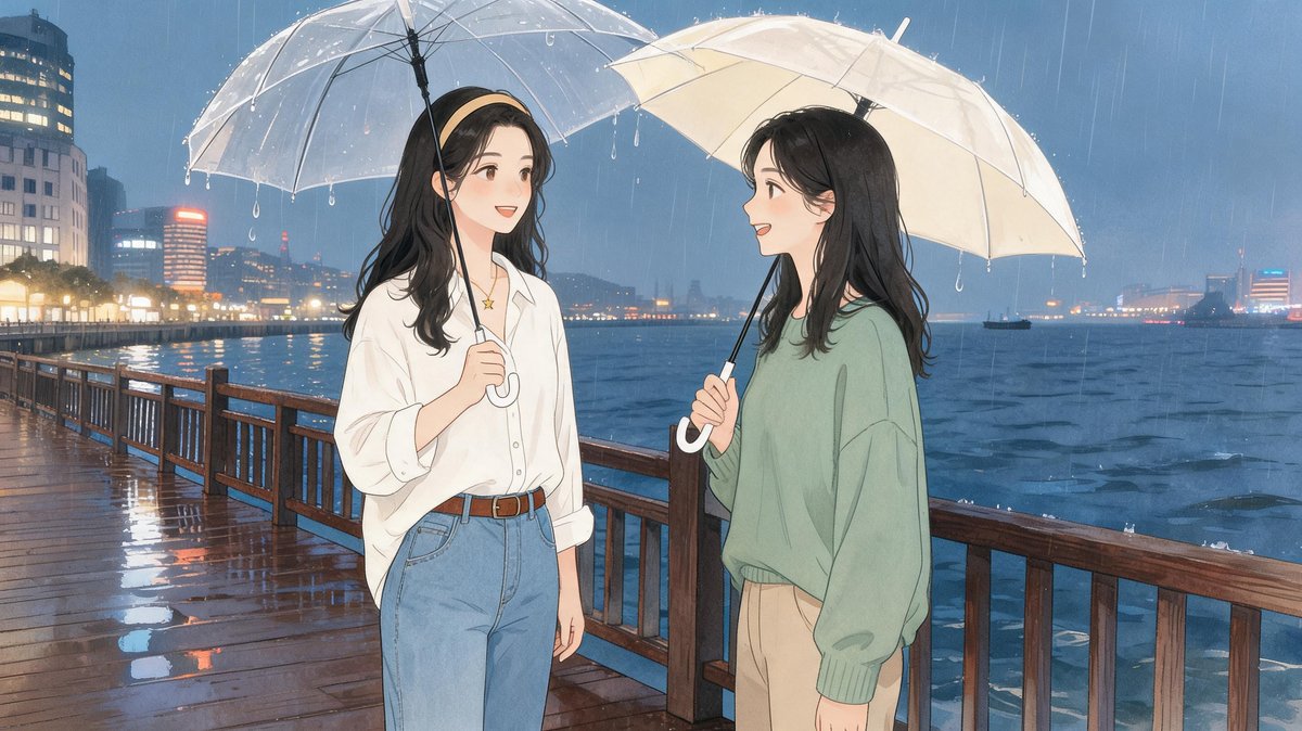 澳门街头的 Alice 水彩立绘