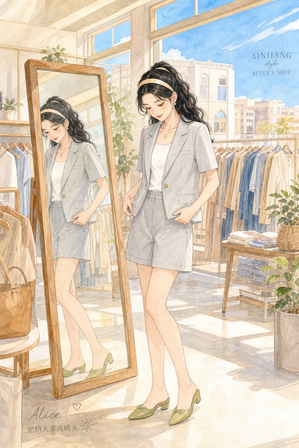 新疆穿搭：把阴天穿成晴天