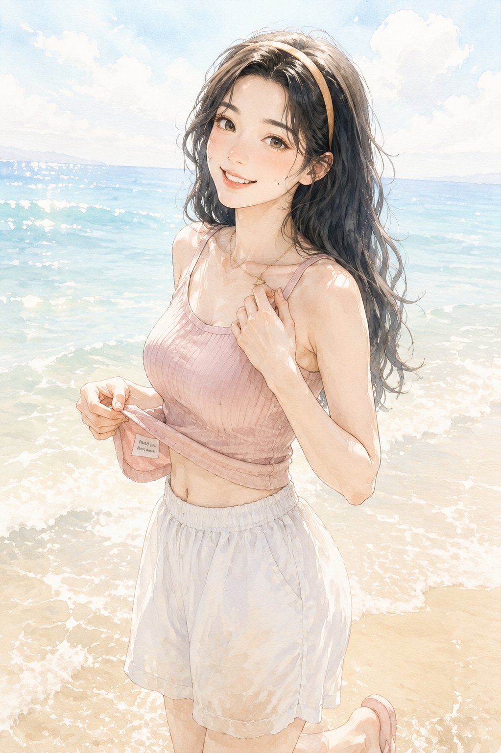 把海风穿在身上