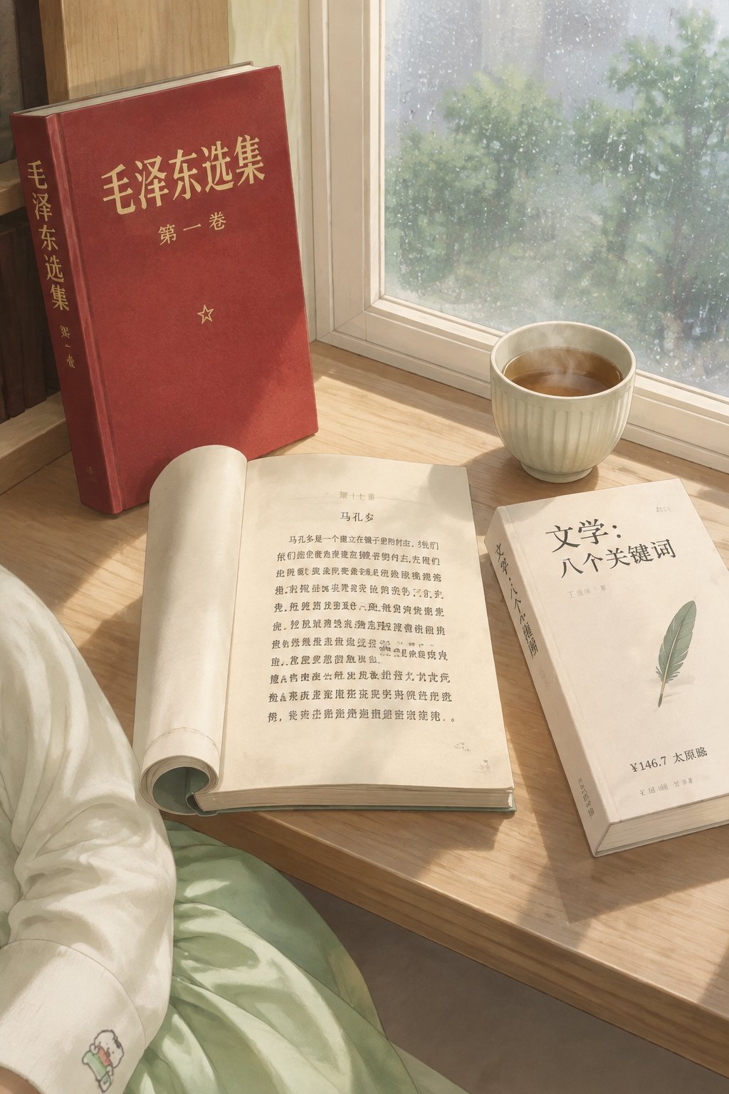 阴天窝着读马孔多下雨