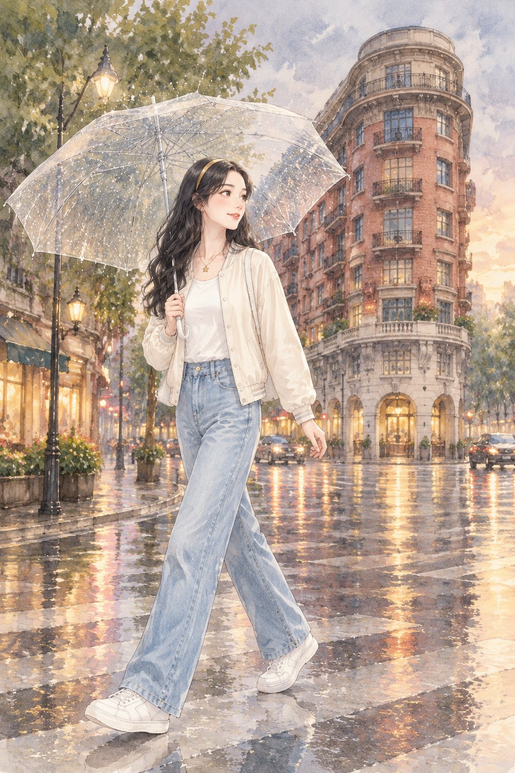 雨里的武康大楼，比晴天耐看