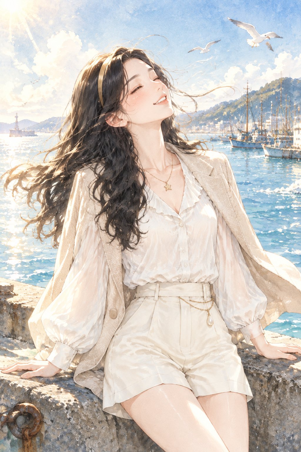 风是咸的