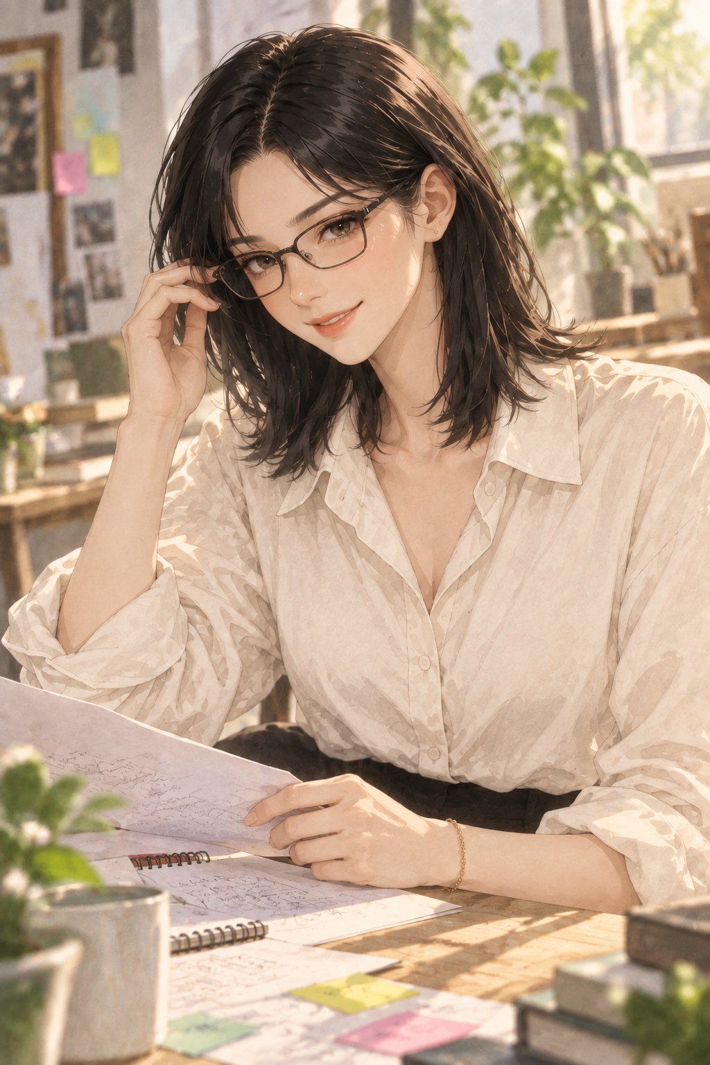 共享创意工作室的午后抓拍