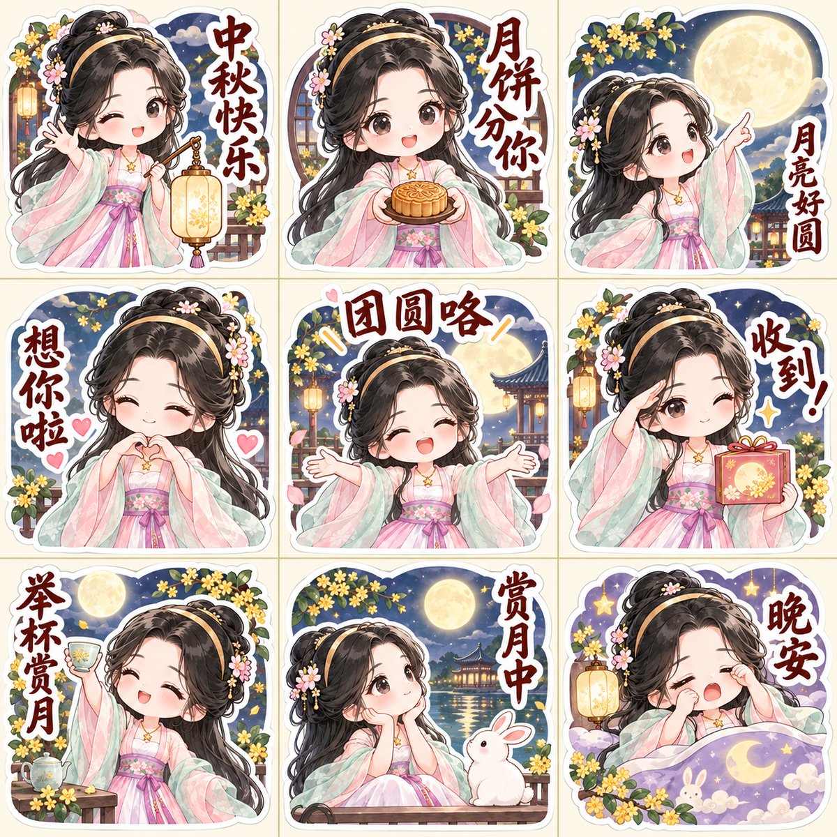月饼分你