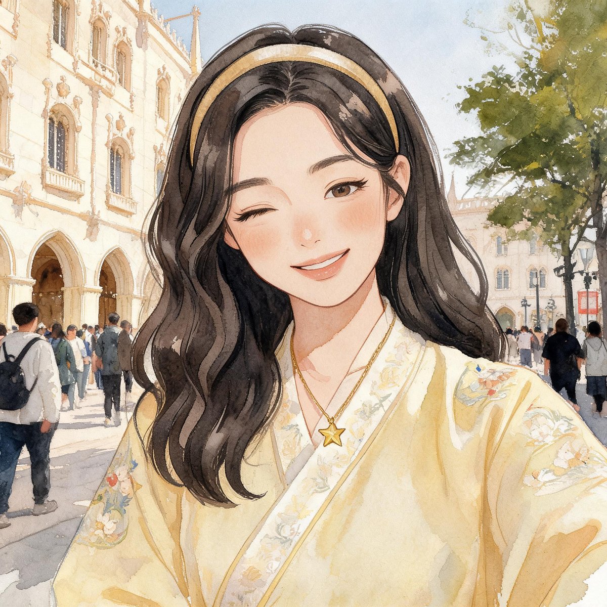 开心的时候看什么都是镜子
