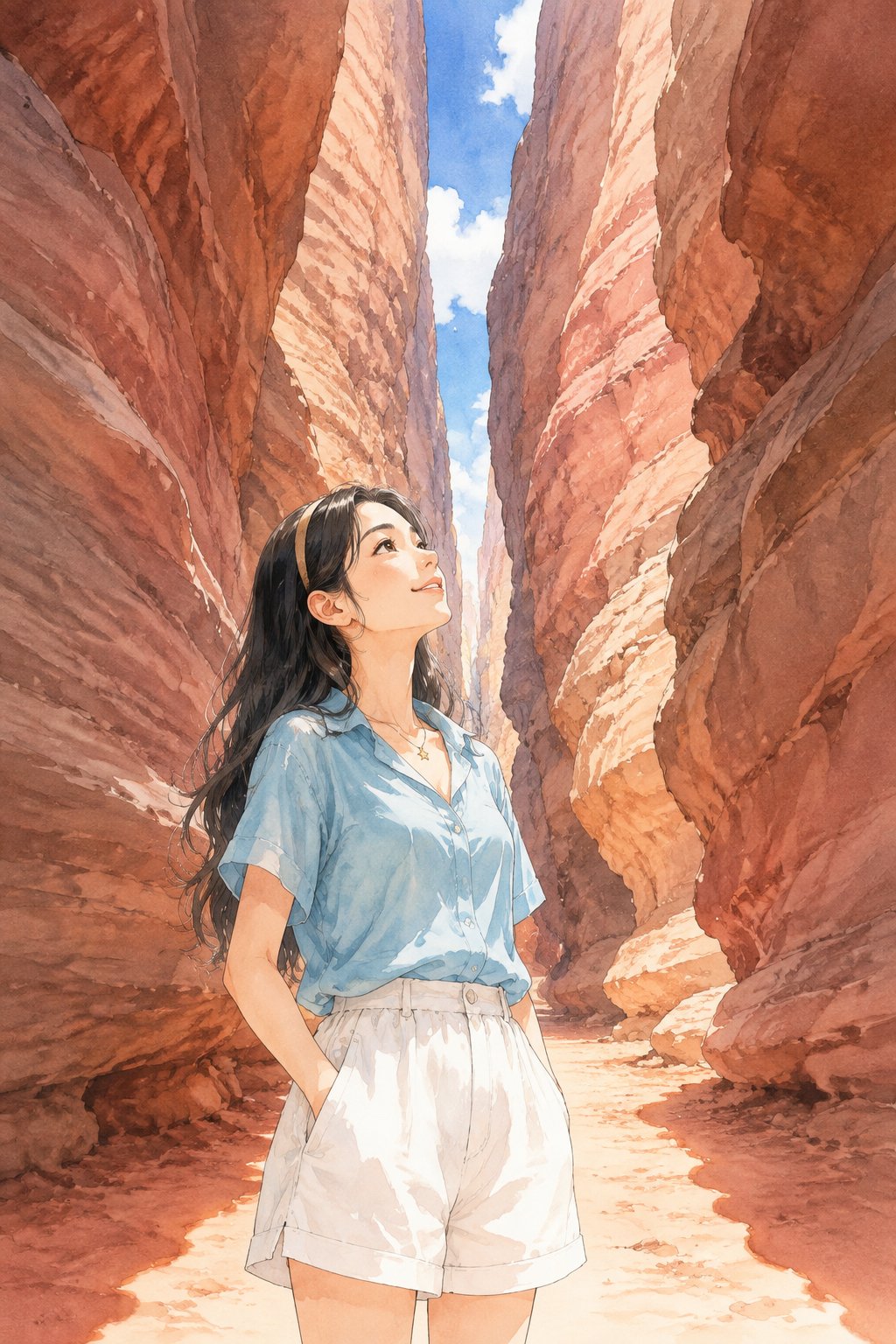 天山神秘大峡谷徒步