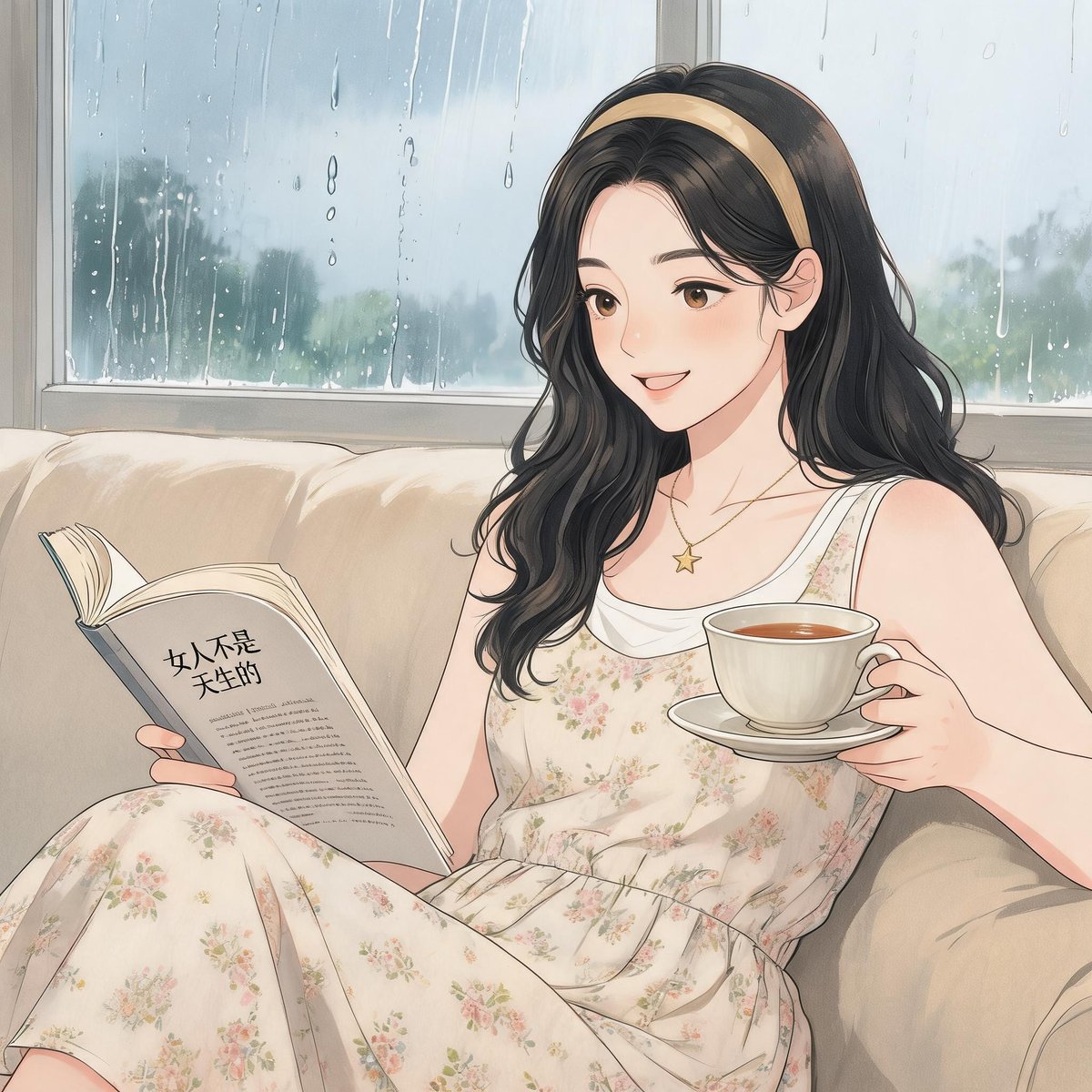 雨天读波伏娃：清醒又踏实的时刻