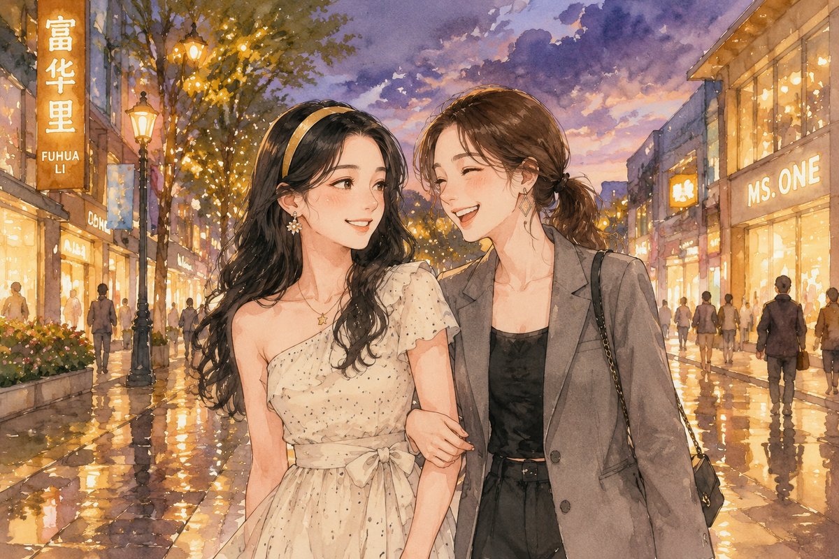 珠海·阵雨后的富华里