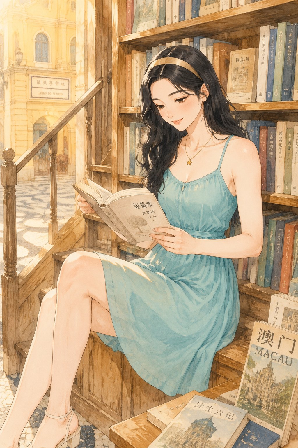 挑到一本短篇集，刚好够撑到雨停
