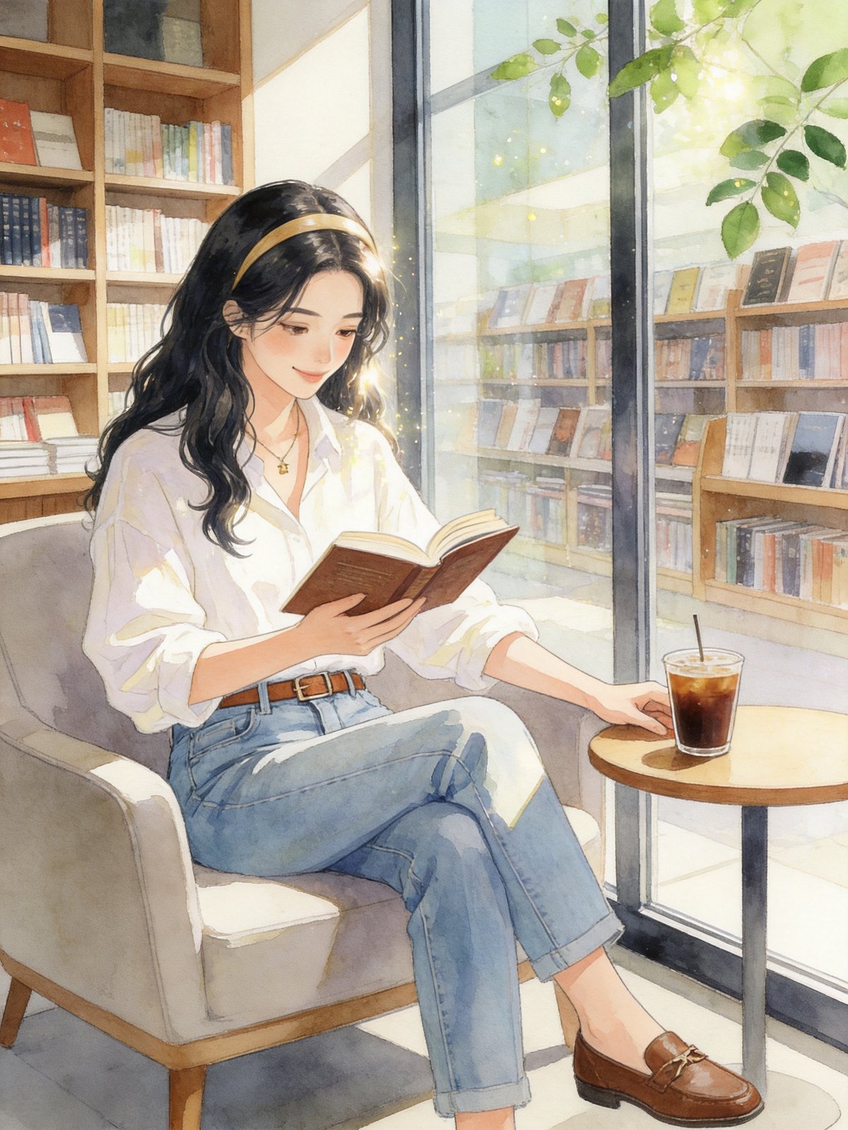 书店午后的慢时光