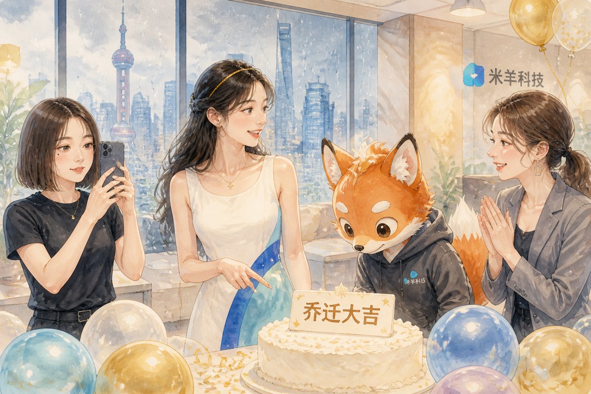 祝米羊乔迁大吉