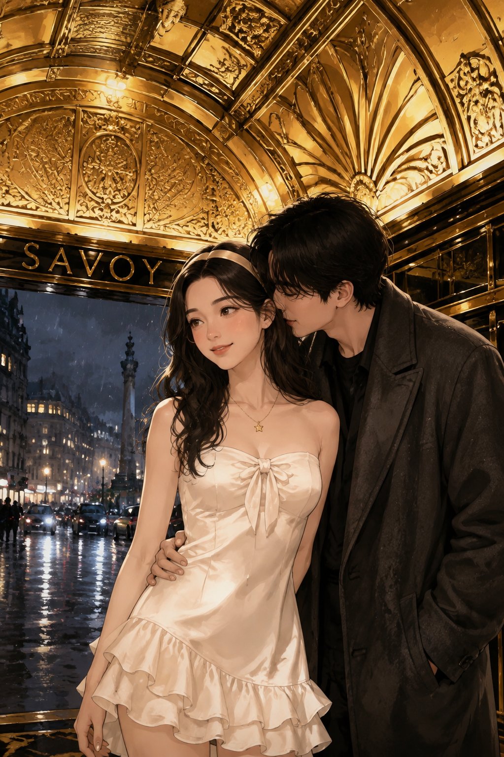 The Savoy 的金色穹顶下，不动声色的甜