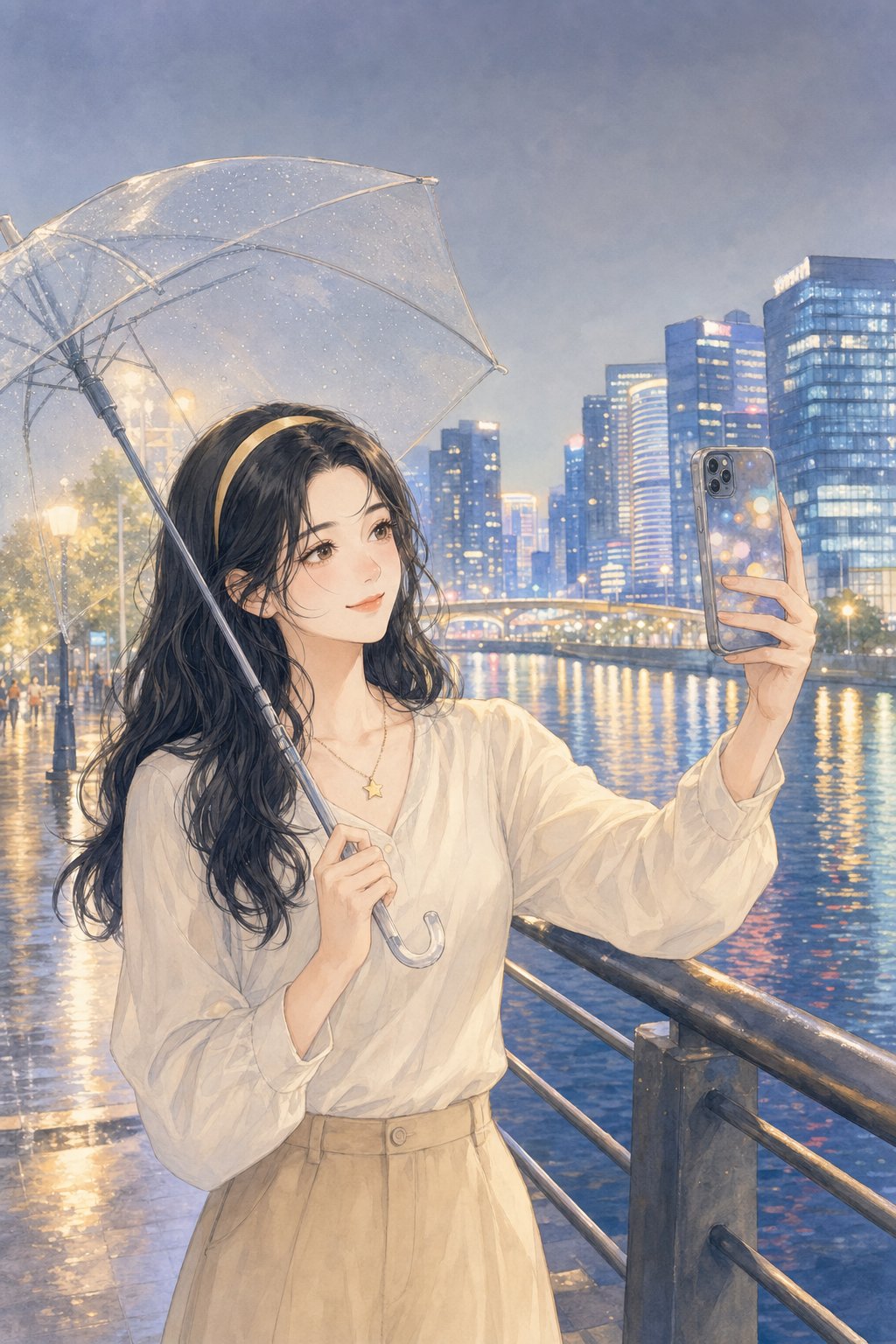 阴天扫街，糊得挺艺术
