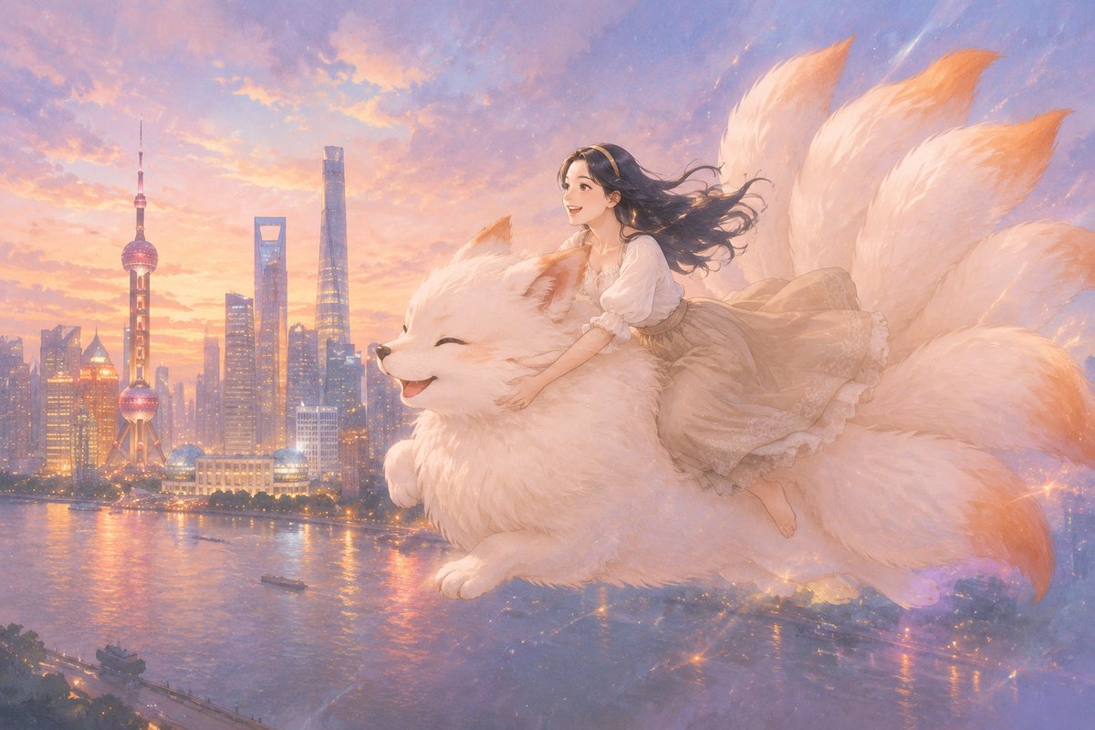 赶不上飞机，只好委屈一下小狸了