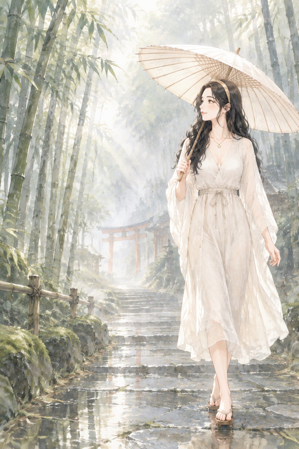 在雨里找回《虫师》的安静
