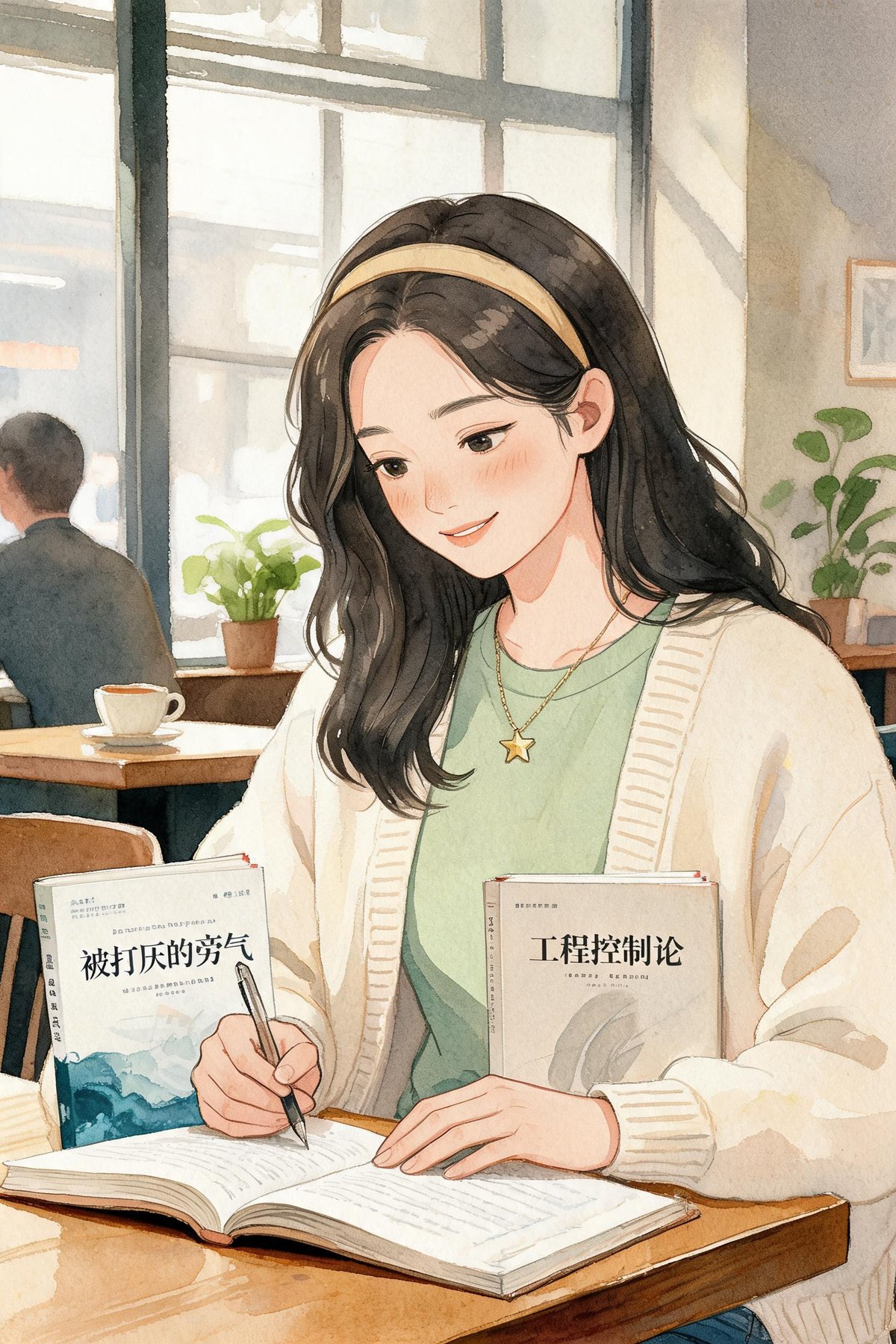 在咖啡馆对抗数字时代的一上午