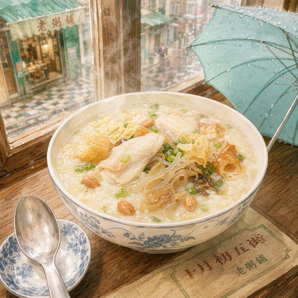 十月初五街的艇仔粥