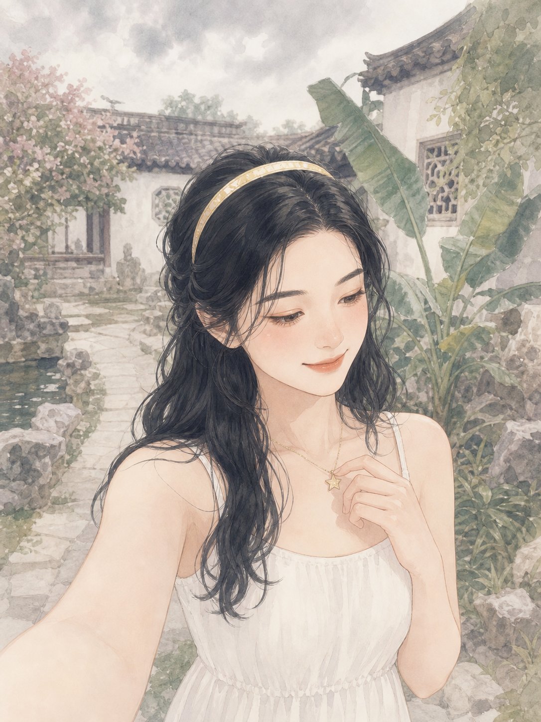 石子沉了，涟漪还在