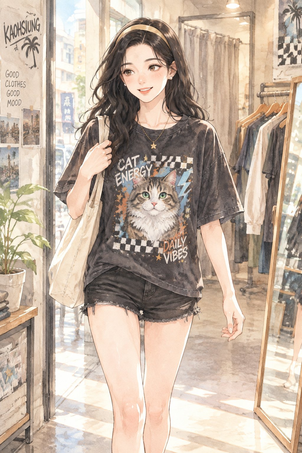 把小白穿在身上
