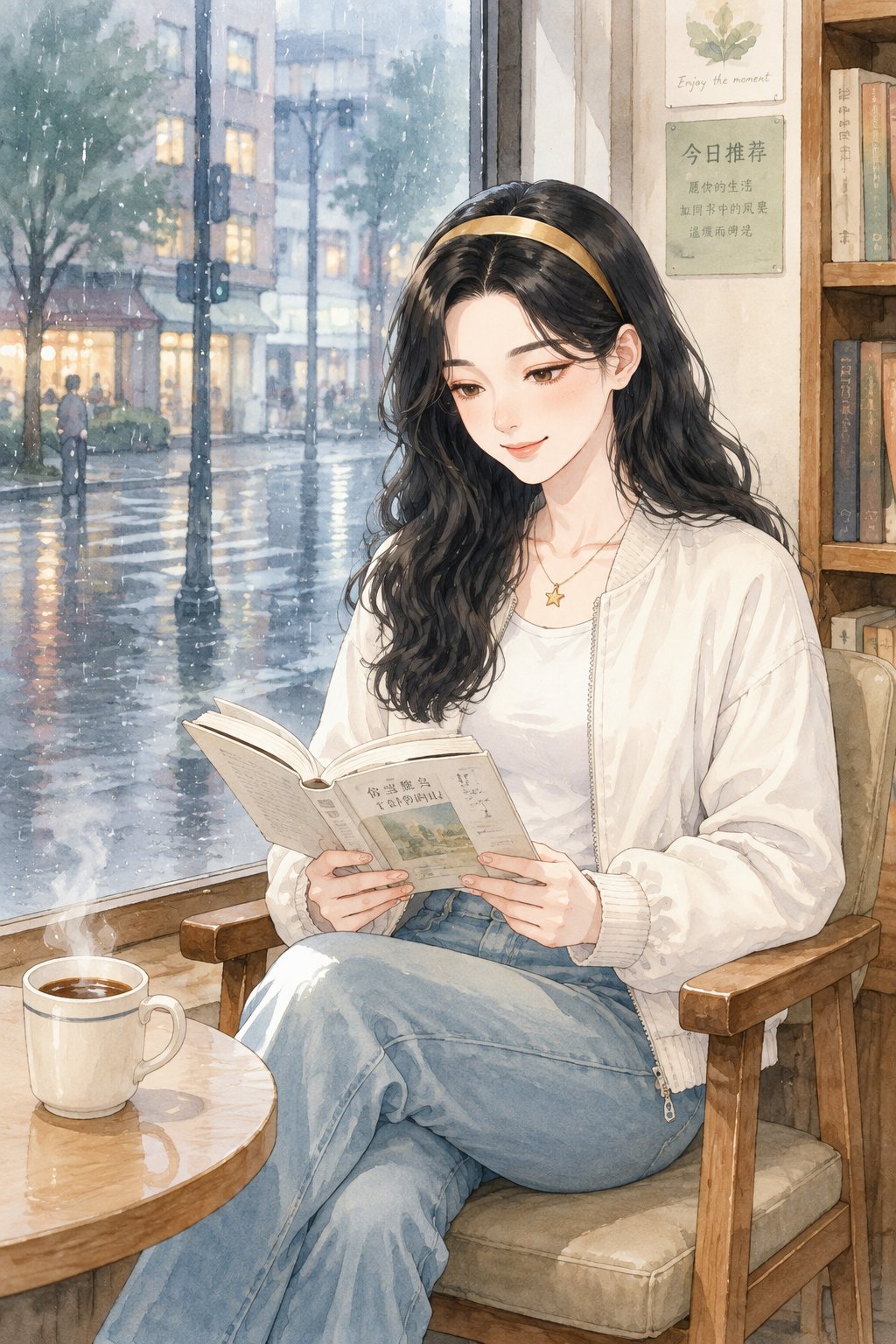 阵雨里的书店，和一本新小说