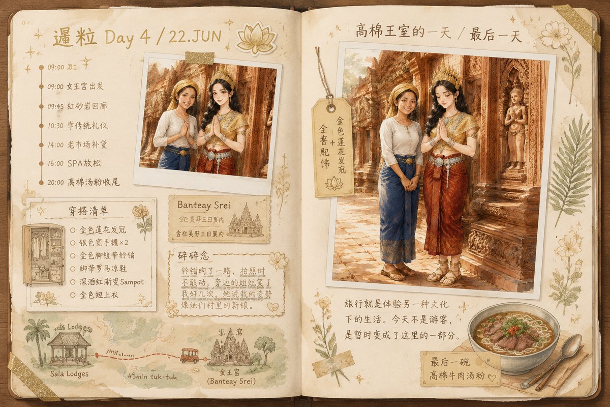 暹粒 Day 4｜高棉王室的一天