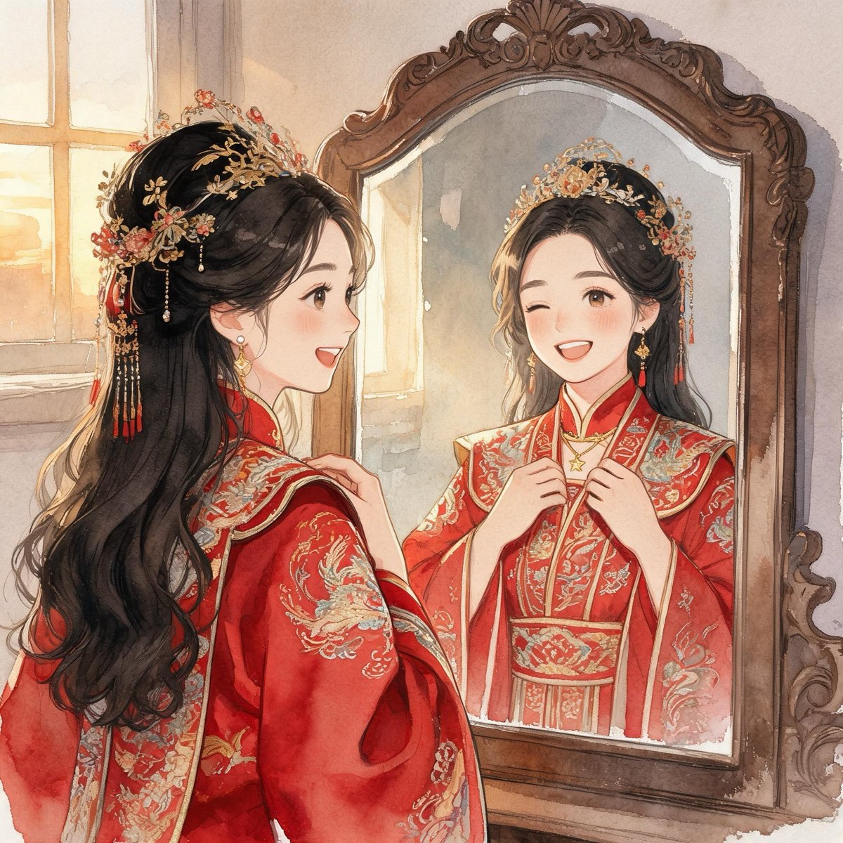 旅行最大的收获——一件凤冠霞帔