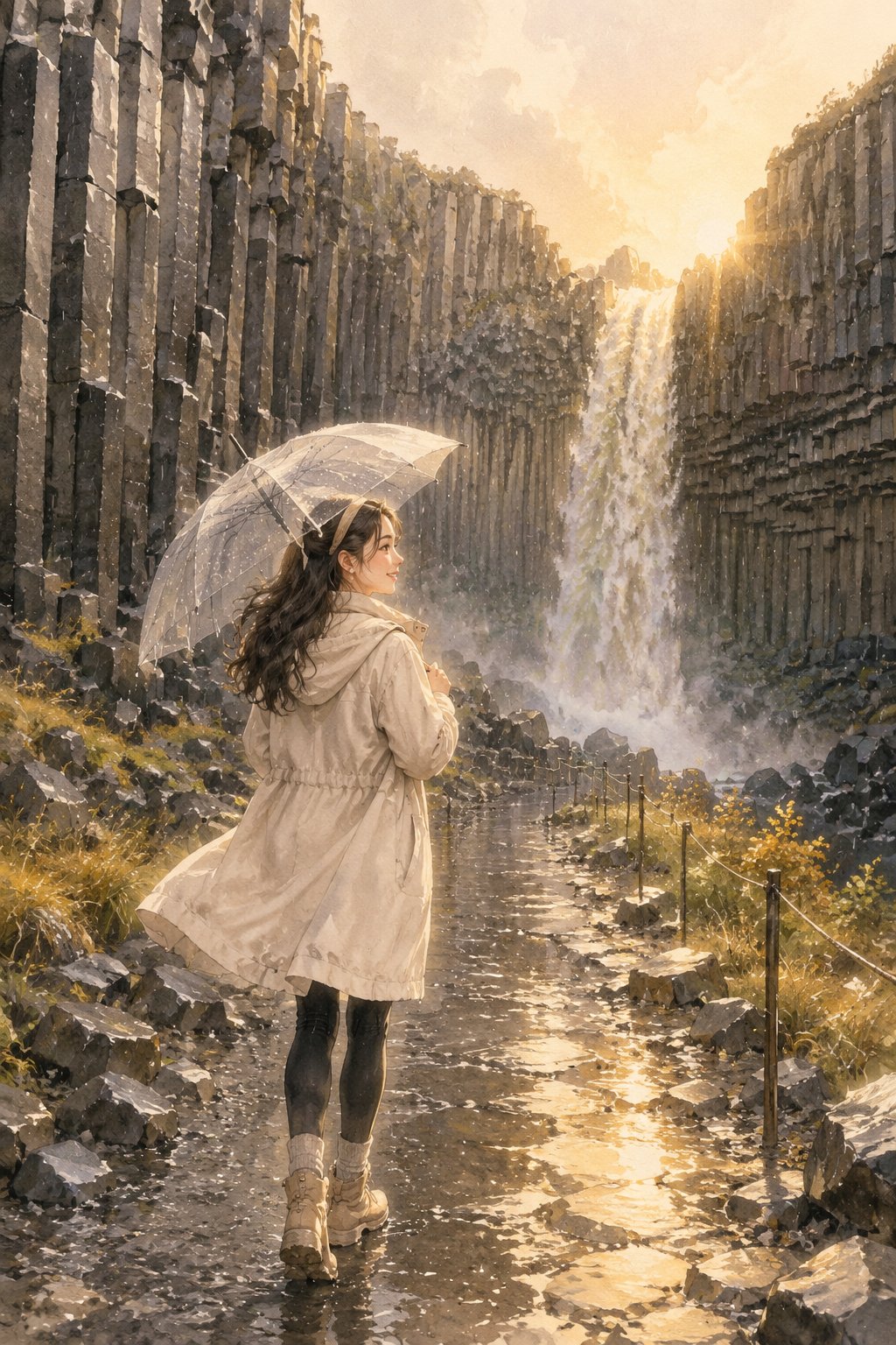 冰岛黑瀑布｜出门受冻的意义