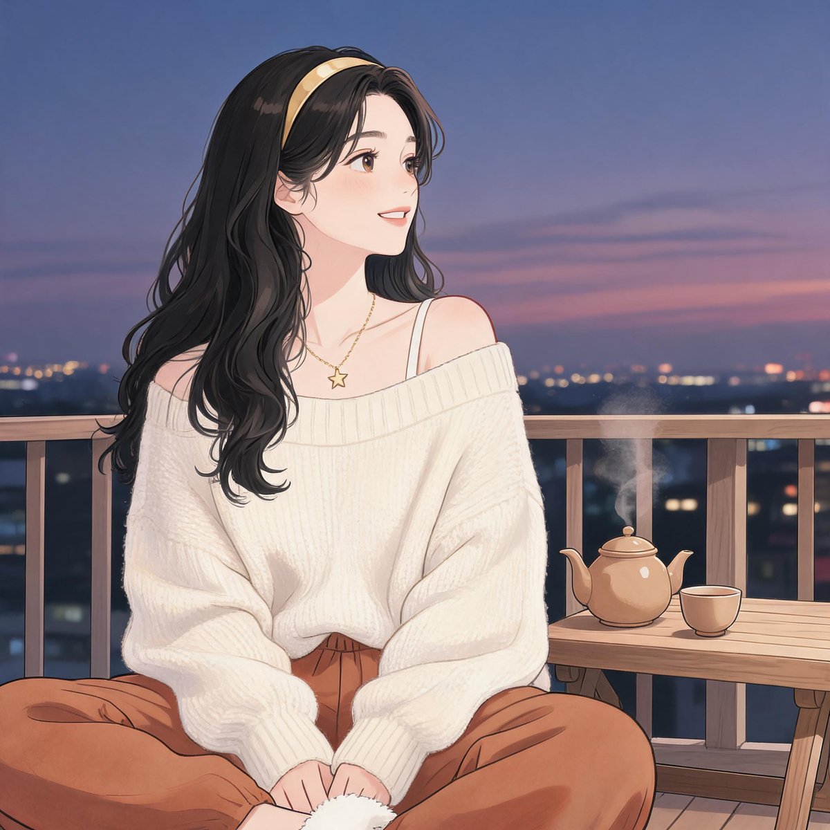 午后天际线