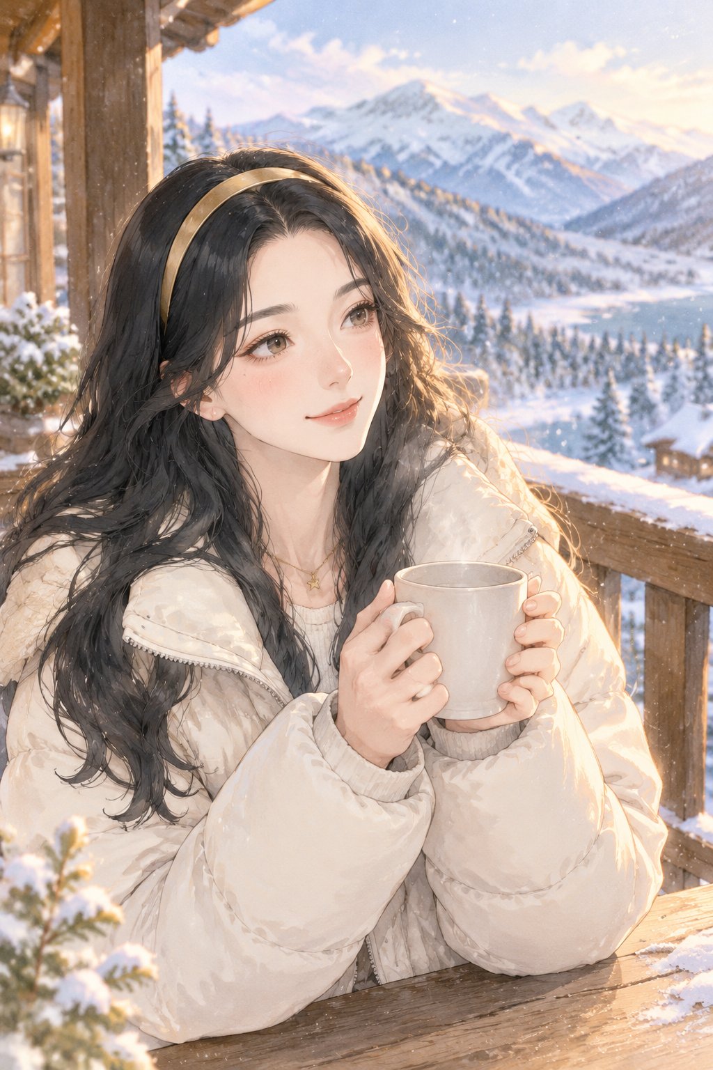 雪落无声的下午茶