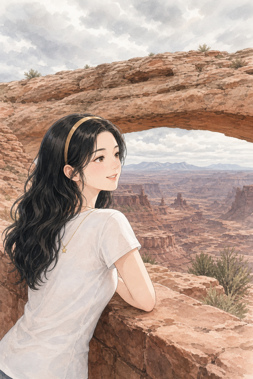 美国自然景观之旅·Day20 Canyonlands 高原峡谷与 Dead Horse Point 日落