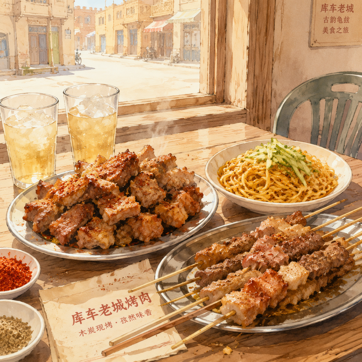 南疆自驾：杭州出发，库尔勒进喀什出·Day3 库车古龟兹文化与红色峡谷地貌