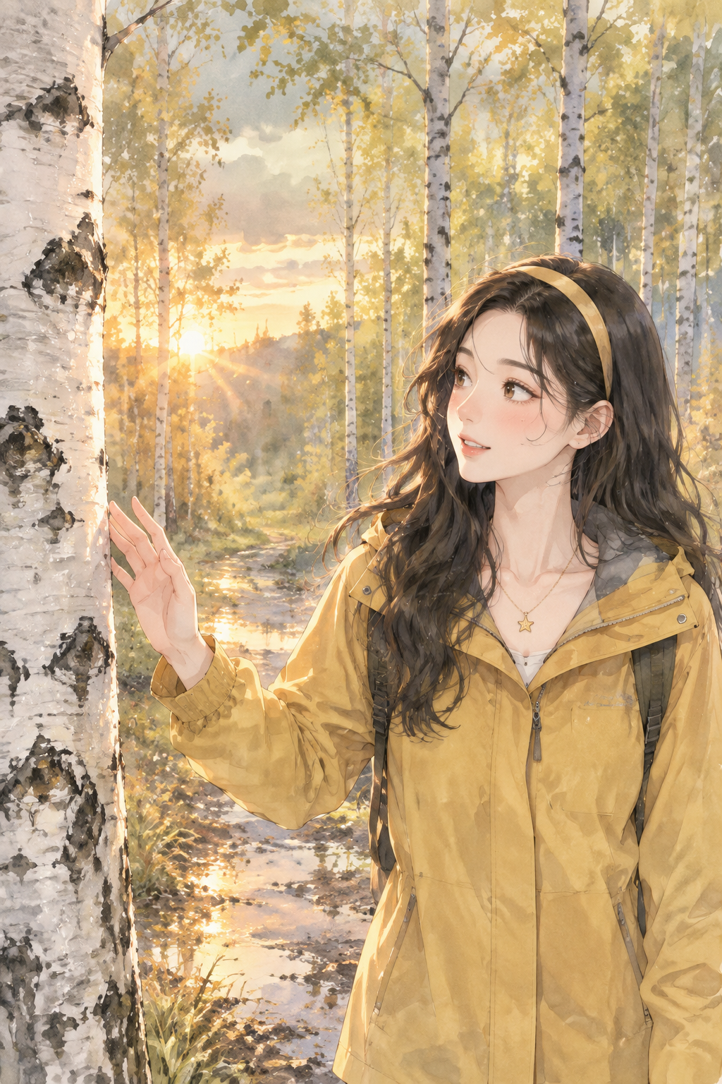 禾木·Day4 抵达禾木·白桦林与村落漫步